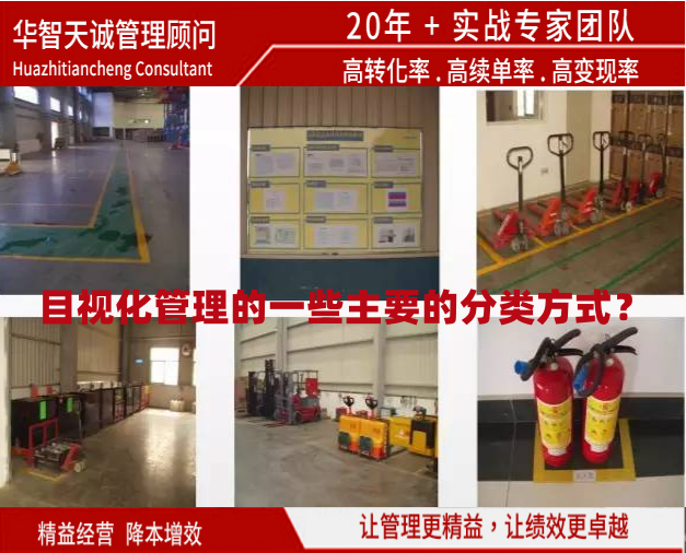 目視化管理的一些主要的分類方式？