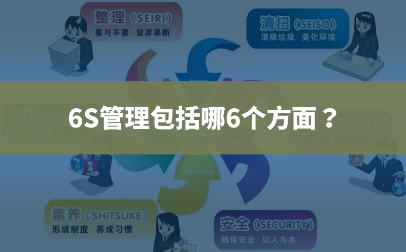6S管理包括哪6個(gè)方面？6S分別是什么意思？