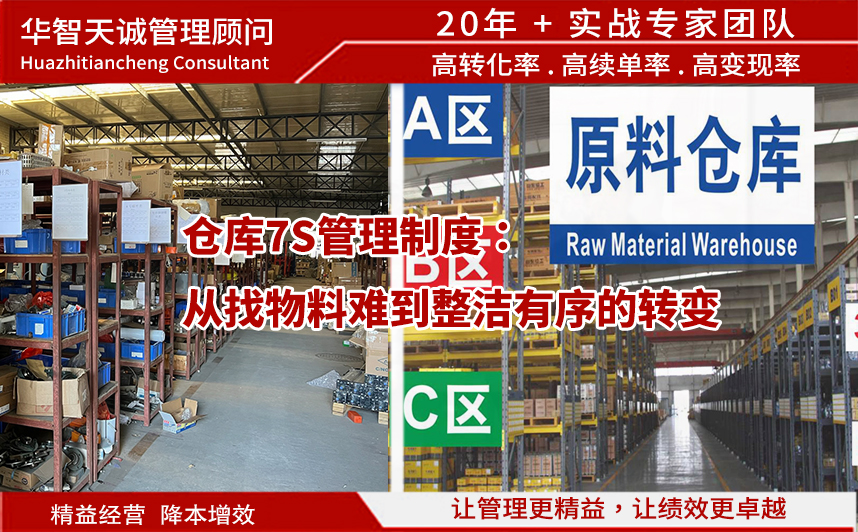 倉庫7S管理制度：從找物料難到整潔有序的轉變
