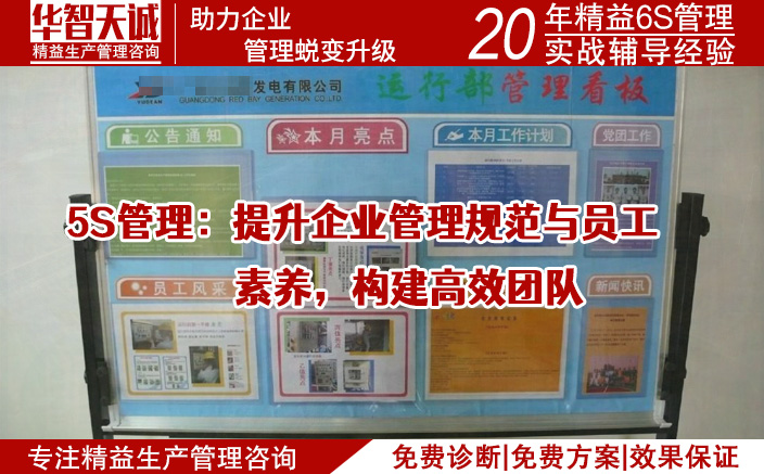 5S管理：煥然現(xiàn)場(chǎng)環(huán)境,激發(fā)員工工作熱情創(chuàng)造力